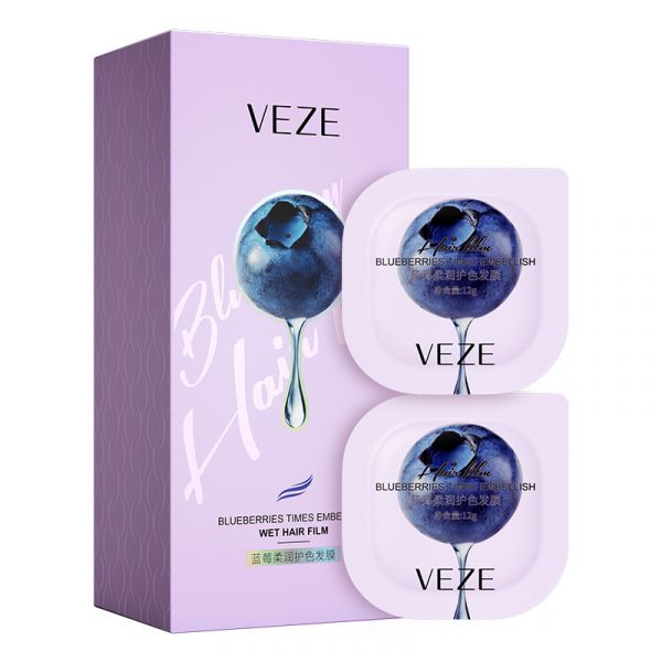 Nourishing mask for colored hair Veze, color protection, with blueberry extract. (24440)
